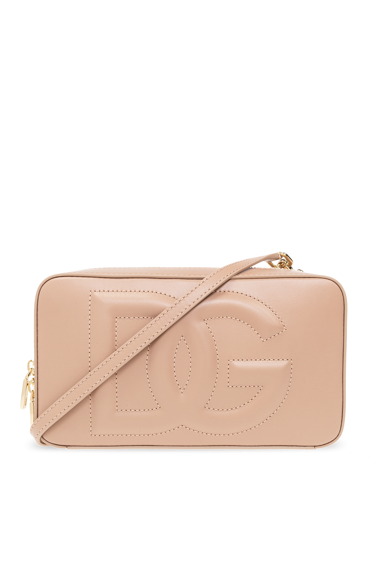 ショルダーバッグ・ポシェット Dolce & Gabbana Cream Leather Bag Medium Devotion shoulder bag in Cream for Women